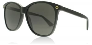 Image of Gucci 0024S Sunglasses Black 001 58mm
