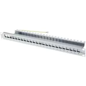 Image of Telegaertner H02025A0167 24 ports Network patch panel 483mm (19) CAT 6A 1 U Grey-white (RAL 7035)