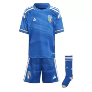 Image of adidas Italy Home Mini Kit 2023 - Blue