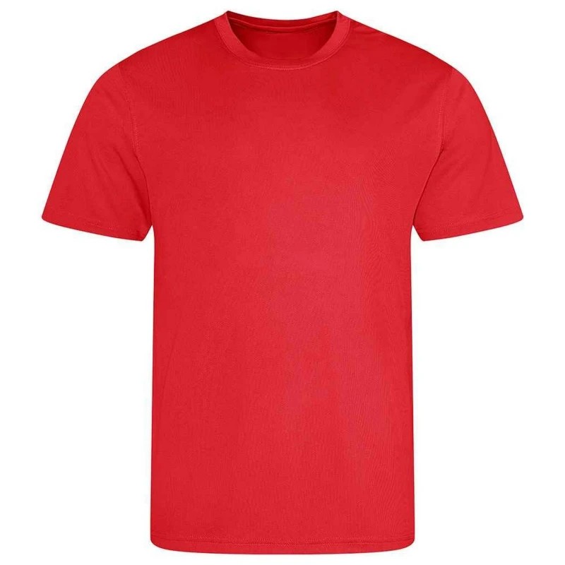 Image of AWDis Cool Plain Magenta T-Shirt in Red Size: 12-13 Years Red Unisex 12-13 Years