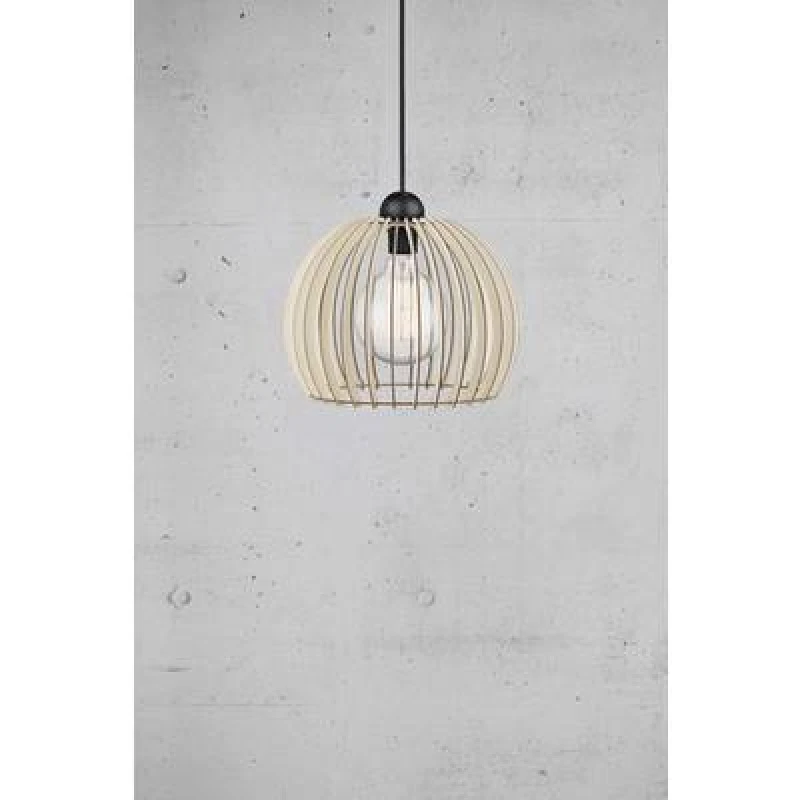 Image of Nordlux Nordlux Chino 30 84833014 Pendant light E-27 60 W Wood 84833014