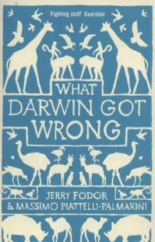 Image of What Darwin Got Wrong by Jerry Fodor Paperback