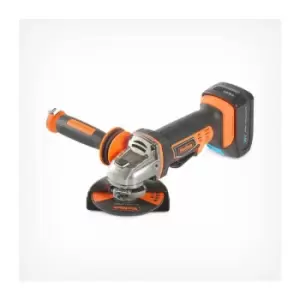 Image of VonHaus Cordless Angle Grinder with 3.0Ah Li-ion 20V MAX Battery, Charger, 1 x 115mm / 4 ½" Cutting Disc & Power Tool Bag - Includes Anti Vibration