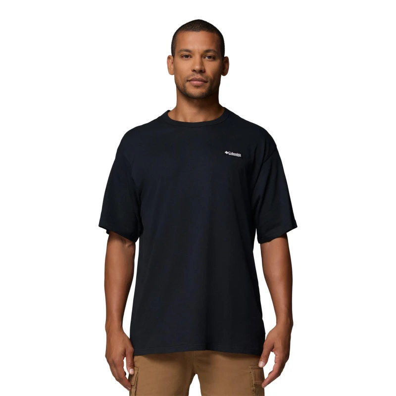 Image of Columbia Columbia Graph Tee Sn62 Black Photo male Medium