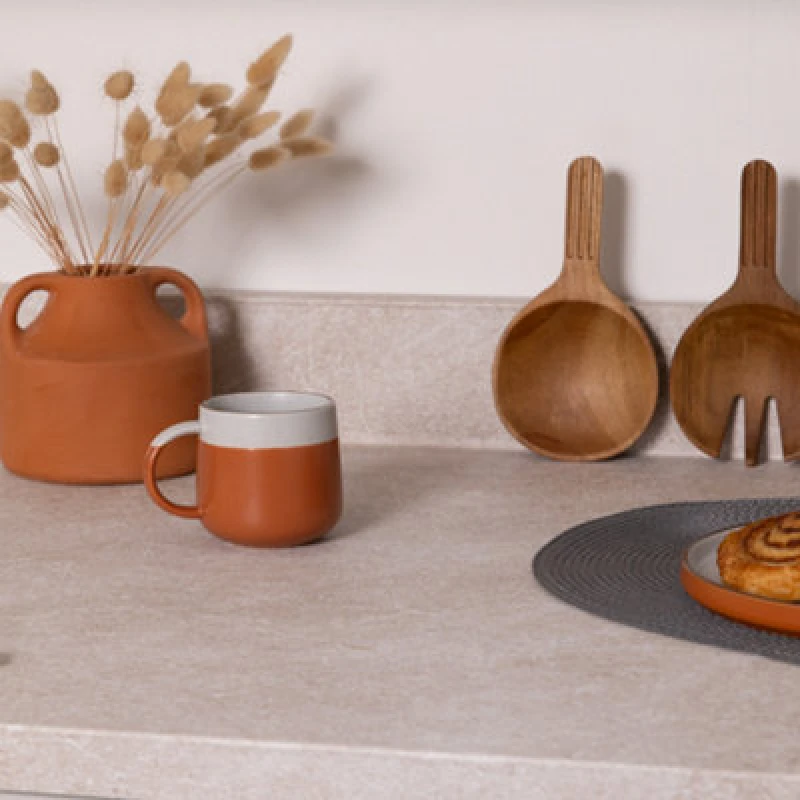 Image of D-C-Fix Stone Memy Beige Self Adhesive Vinyl Wrap Film For Kitchen Worktops And Furniture 2M(L) 67.5Cm(W)