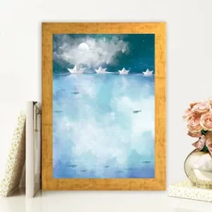 Image of AC473473234 Multicolor Decorative Framed MDF Painting