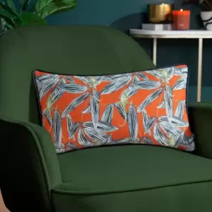 Image of Ebon Wilds Nkiru Cushion Cinnamon, Cinnamon / 30 x 50cm / Polyester Filled