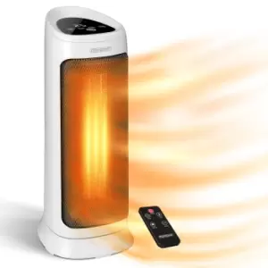 Image of Fan Heater MZKH2200 White Ceramic 2000W incl. Remote