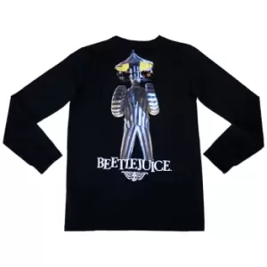 Image of Cakeworthy Beetlejuice It's Showtime T-Shirt LS - S