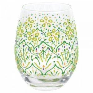Image of Lemon Henna Tumbler Glass