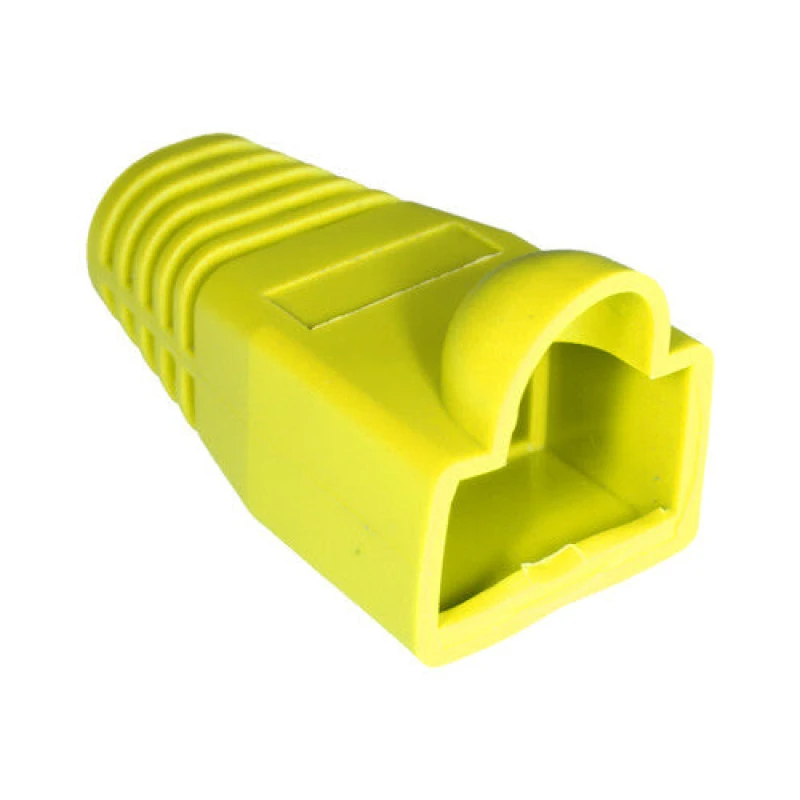 Image of Cablenet Cablenet RJ45 Bubble Boot Yellow 6mm 22-2124