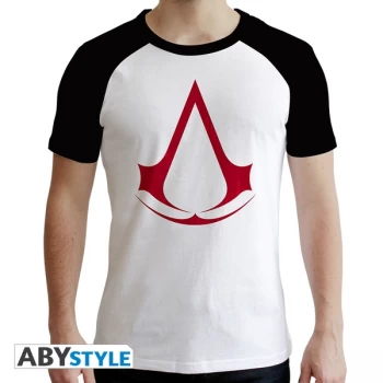 Image of Assassins Creed - Crest Mens Medium T-Shirt - Black