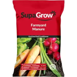 Image of SupaGrow Farmyard Manure - 50L