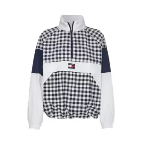 Image of Tommy Jeans Tjw Gingham Popover - Blue