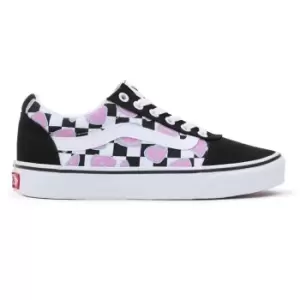 Image of Vans Ward Canvas Trainers Womens - Black
