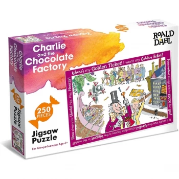 Image of Roald Dahl Charlie and the Chocolate Factory Jigsaw Puzzle - 250 Pieces