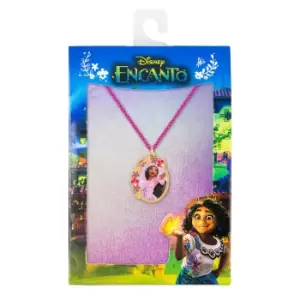 Image of Disney Encanto Pink Isabela Charm Necklace