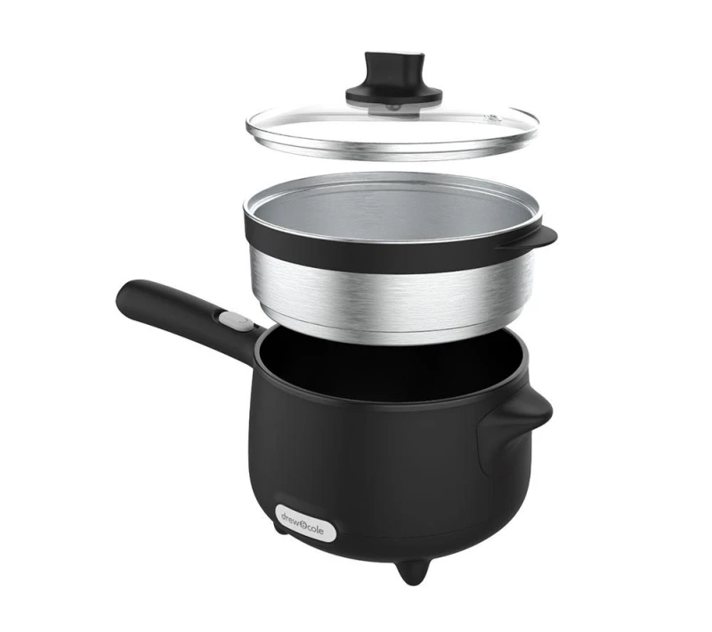 Image of DREW & COLE CleverPot 02668 Electric Hot Pot - Black 5061059290175