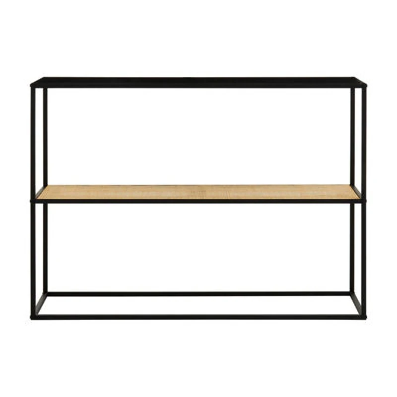 Image of Premier Housewares Interiors By Premier Minimalist Design Rectangular Console Table, Versatile And Functional Hallway Table, Sleek Outdoor Table