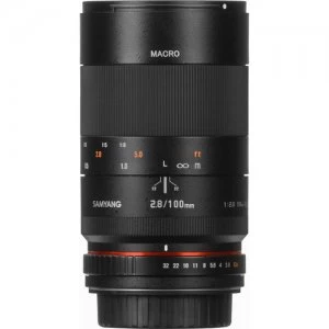 Image of Samyang 100mm f2.8 ED UMC Macro Lens for Sony E Mount Black