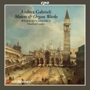 Image of Andrea Gabrieli Motets & Organ Works by Andrea Gabrieli CD Album