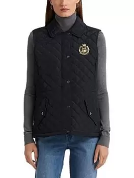 Image of Lauren by Ralph Lauren Insulated Crest Vest - Dark Navy Size M Women