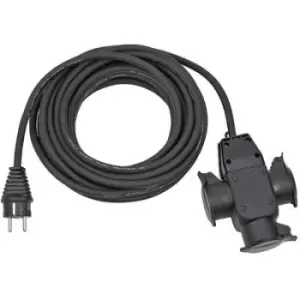 Image of Brennenstuhl 1167810301 Current Cable extension Black 10.00 m