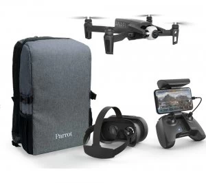 Image of PARROT ANAFI FPV Drone with Controller Black