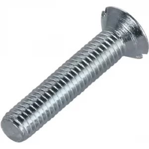 Image of Toolcraft 194818 Slotted Countersunk Screws DIN 963 4.8 Steel M2x8...