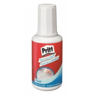 Image of Pritt White Correction Fluid 20ml