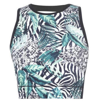 Image of Biba Active Jungle Crop Vest - Multi