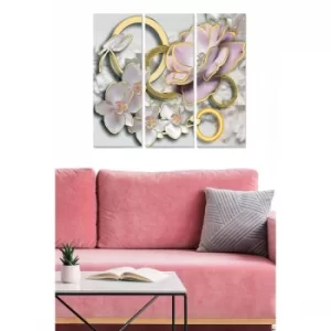 Image of MDF787333612 Multicolor Decorative MDF Painting (3 Pieces)