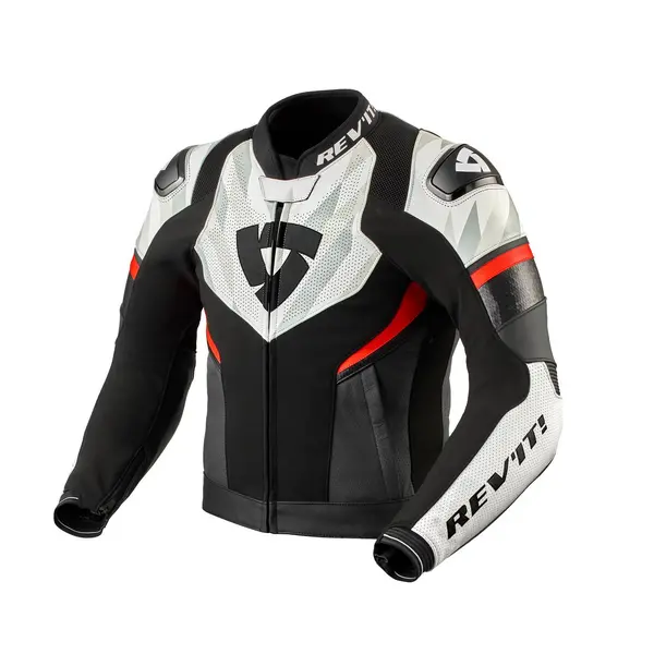 Image of REV'IT! Hyperspeed 2 Air Jacket Black White Size 46