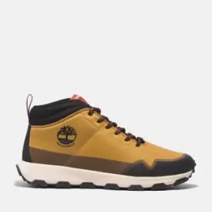 Image of Timberland Winsor Trail Waterproof Hiker For Men In Yellow, Size 9