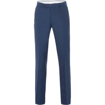 Image of Racing Green Anton Blue Panama Suit Trouser - Blue