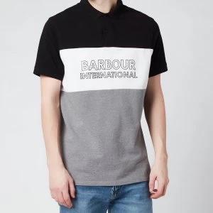 Image of Barbour International Mens Bold Polo Shirt - Black - M