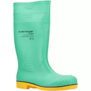 Image of Acifort Hazguard Safety Wellington Green Size 6