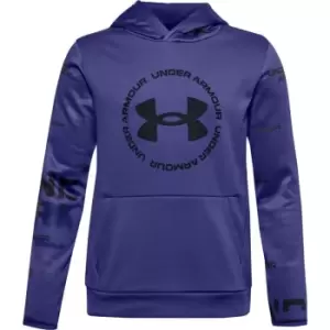 Image of Under Armour Armour Fleece Hoodie Juniors - Blue