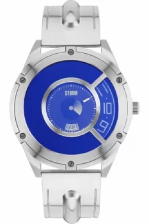 Image of Mens STORM Steffentron Lazer Blue Watch 47319/LB