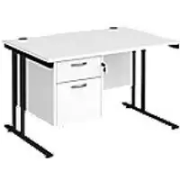 Image of Dams International Desk MC12P2KWH 1,200 x 800 x 725 x 800 - 990 mm