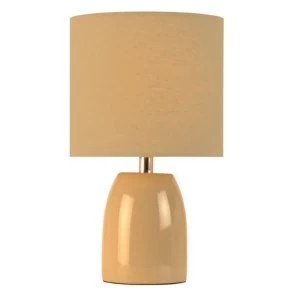 Image of Village At Home Opal Table Lamp - Putty