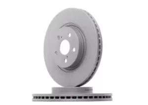 Image of ATE Brake disc TOYOTA 24.0126-0141.1 4351205050,4351205070 Brake rotor,Brake discs,Brake rotors