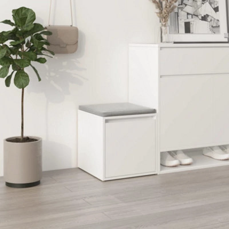 Image of VIDAXL Box Drawer White 40.5x40x40cm Engineered Wood vidaXL 8720286643716