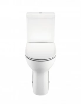Image of Wickes Vieste Comfort Height Toilet Pan Cistern and Slimline Seat