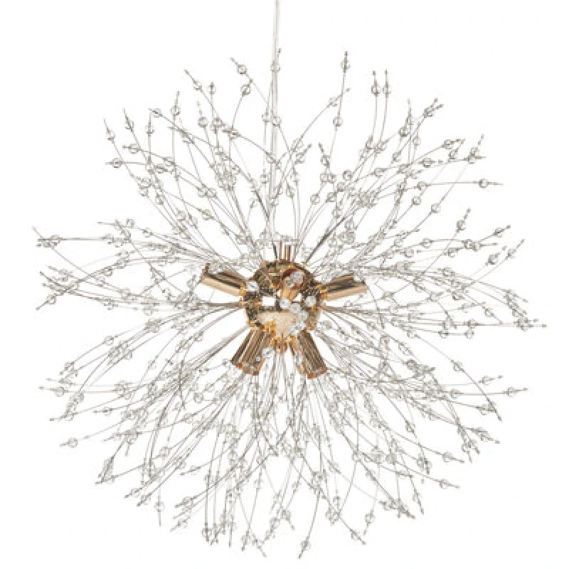 Image of Beliani Pendant Lamp Torola Metal Gold