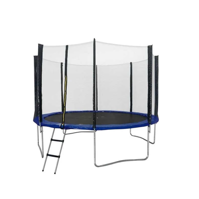 Image of Artemis Home Acrobat 14FT or 427cm Round Outdoor Trampoline with Blue Padding Blue Unisex