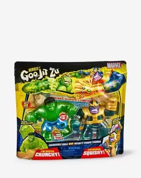 Image of Heroes of Goo Jit Zu Thanos vs Hulk