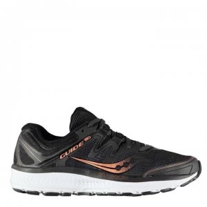 Image of Saucony Guide ISO 10 Ladies Running Shoes - Black/Denim