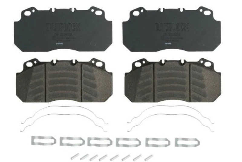 Image of TRW GDB5019 Brake pad set prepared for wear warning indicator Brake Pad Set,disc brake (402)