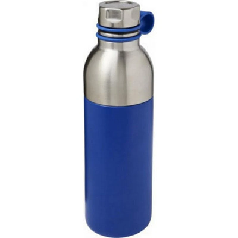 Image of Avenue Avenue Koln Copper Sport Vacuum Insulated Bottle in Blue Blue One Size Unisex 5059269897338